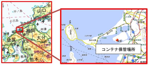 今回ヒアリが確認された場所