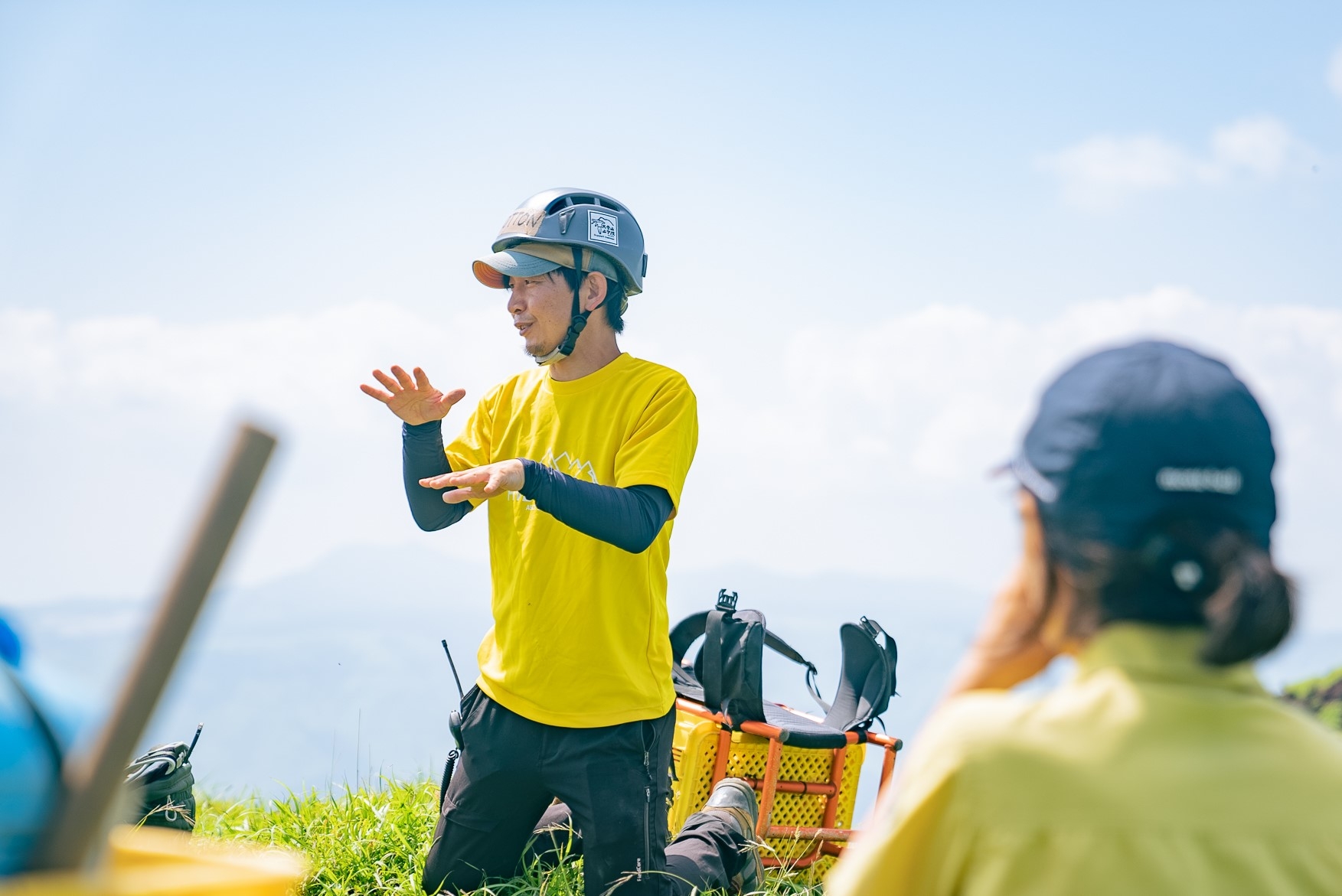 阿蘇の山でみちなおし 写真