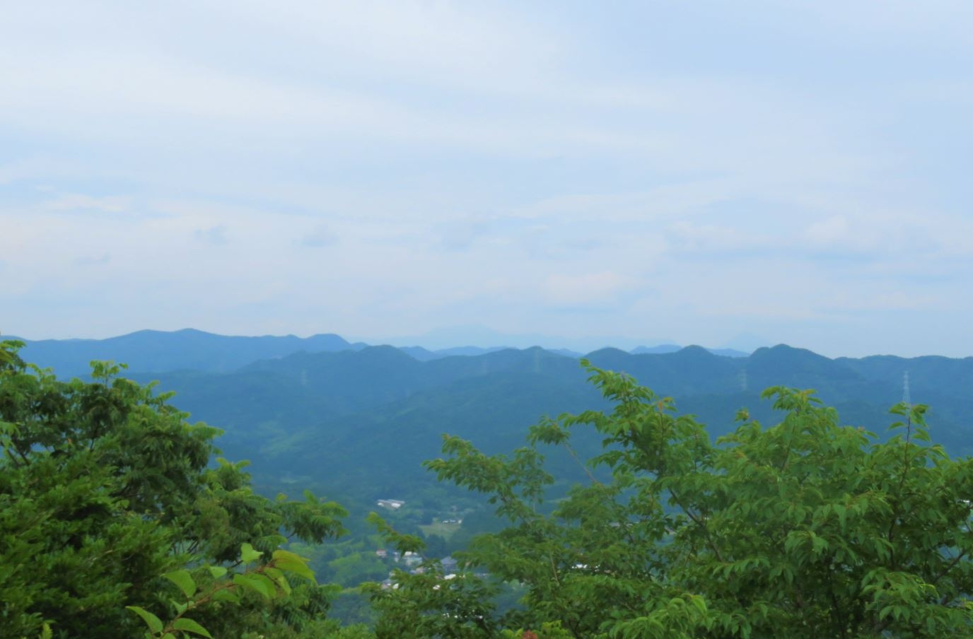 山頂からの眺め