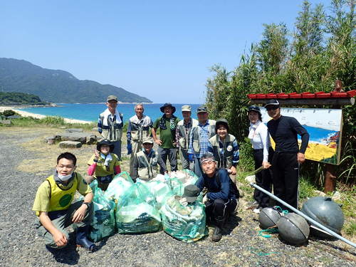 パークボランティアの集合写真