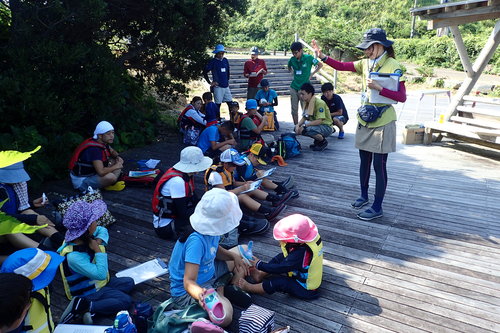 最初の解説の様子