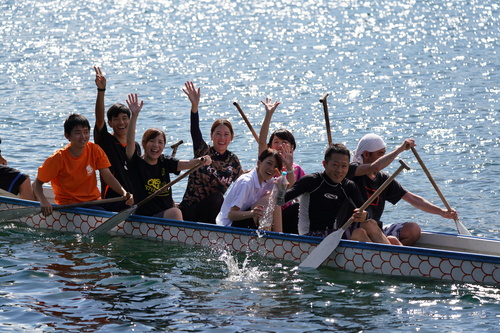 レース後の様子