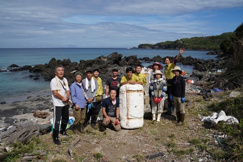 パークボランティアの集合写真