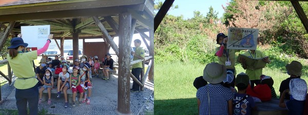 サンゴクイズの様子