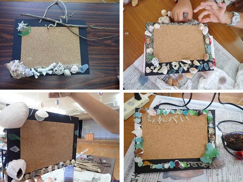 完成したフォトフレーム