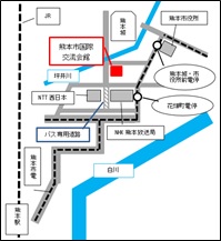 国際交流会館周辺地図