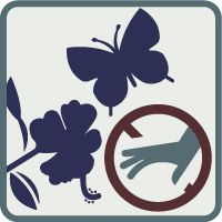 むやみに動植物を採らないようにしましょう図