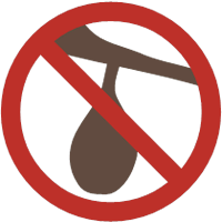 トラップ設置の禁止図