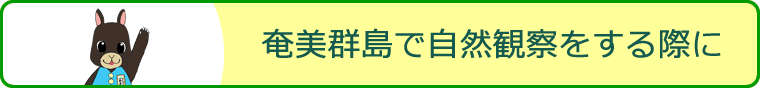 自然観察の諸注意ページへのリンク
