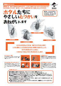 画像：西表島のホタルたちにやさしい心づかいをおねがいします [PDF 336KB]