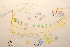 南の島の探検隊