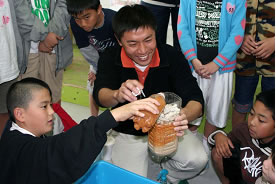 森で海を考える実施風景